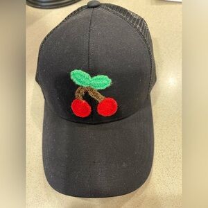 Cherry baseball cap